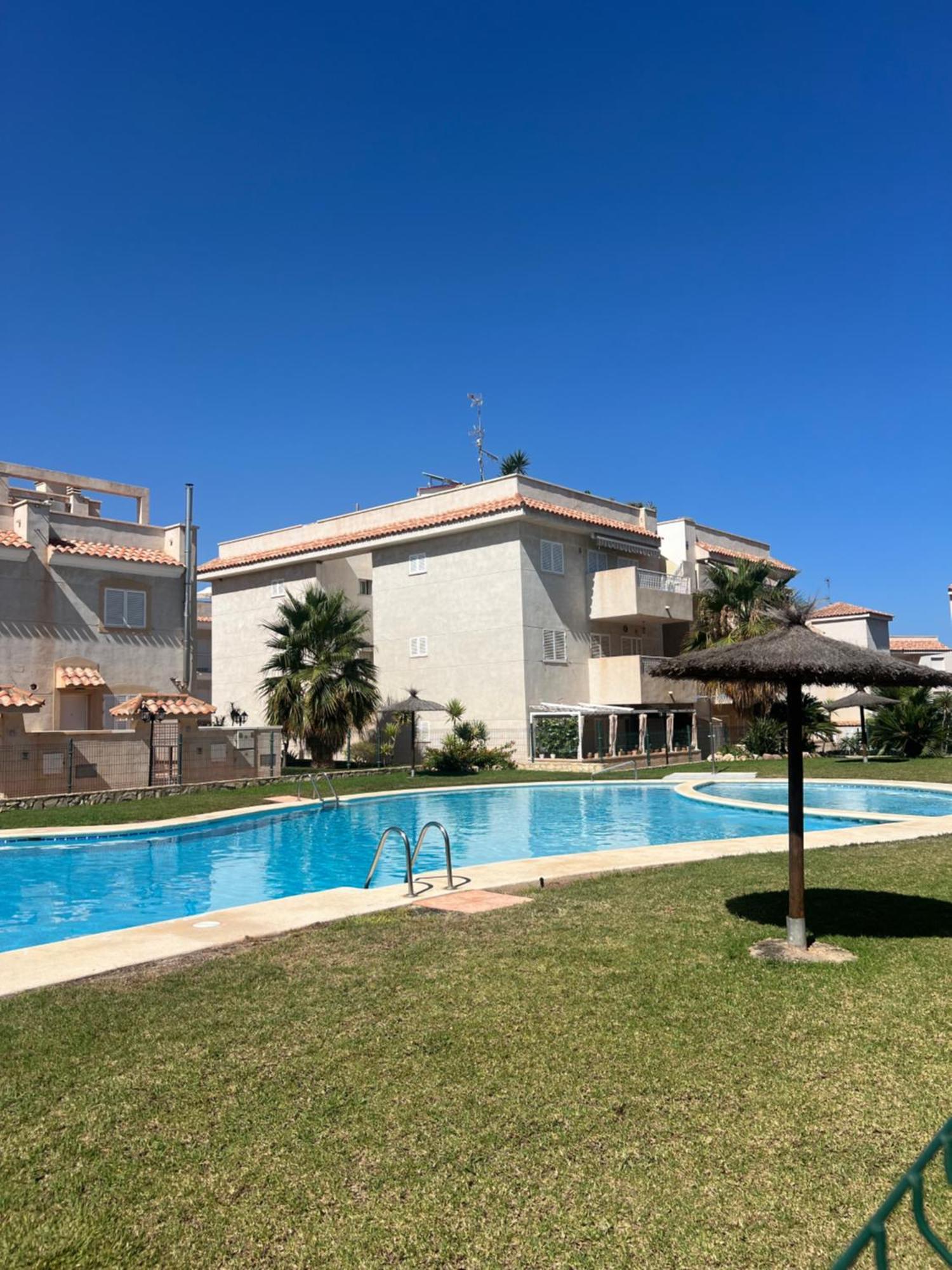 Piso Con Ac, Piscina Y Pista De Padel Y Tenis En Águilas Extérieur photo